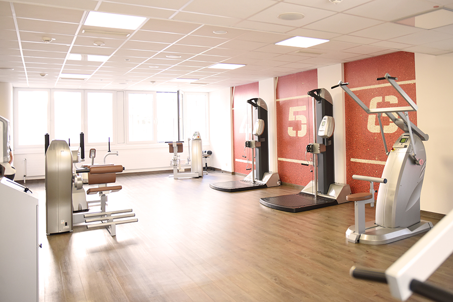 Trainingsraum der Klinik Kurhessen Trainingsraum der Klinik Kurhessen
